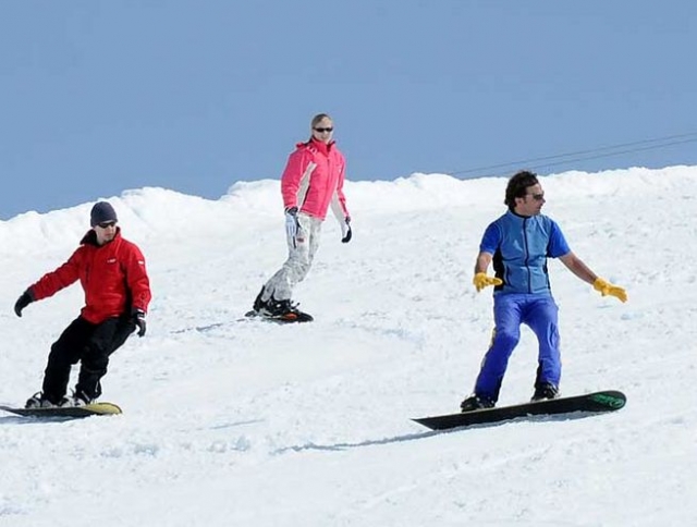  lección de snowboard en Montgenevre